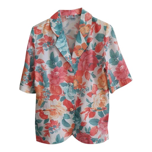 Blazer à fleurs