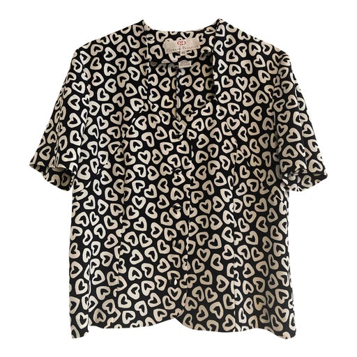 Chemise motif coeur