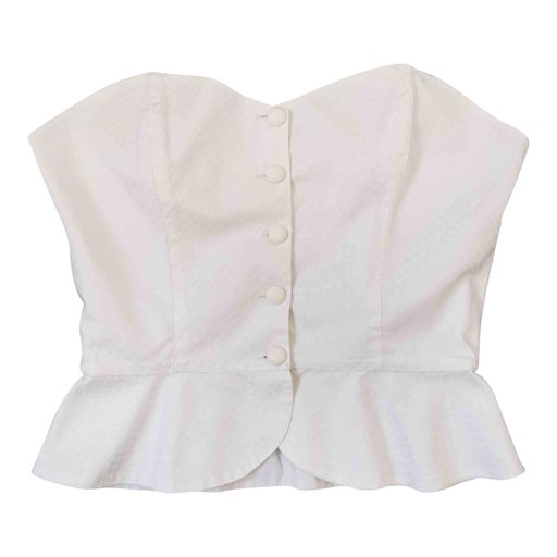 Cotton bustier