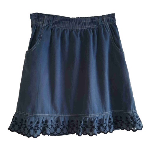 Mini jupe en coton