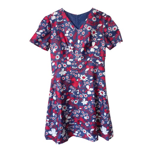 Robe à fleur