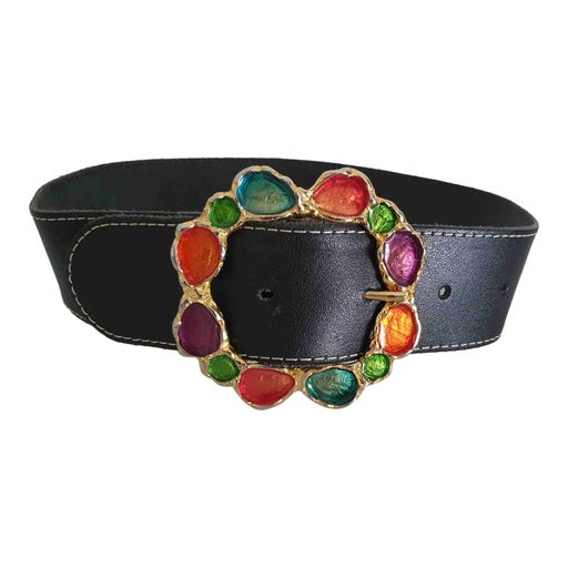 Leather belt