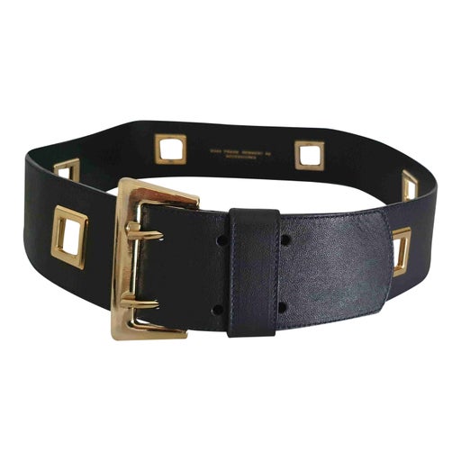 Leather belt