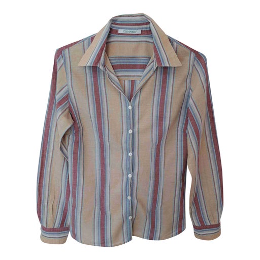 Chemise à rayures en coton