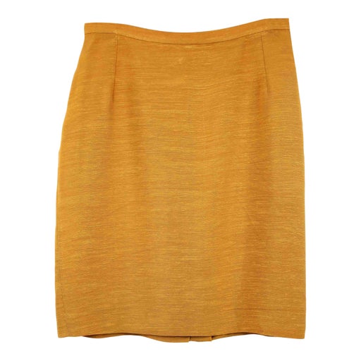 Jupe en lin et viscose