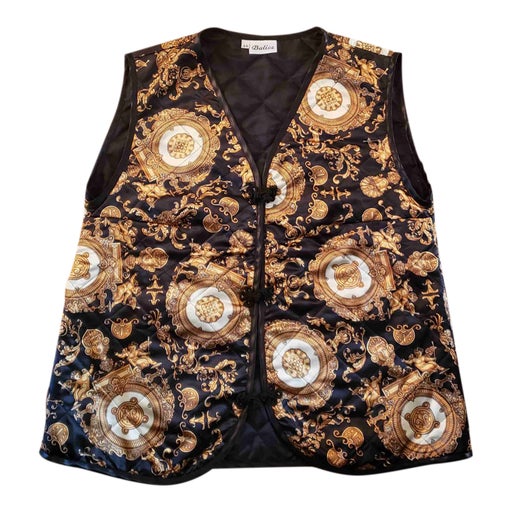 Baroque pattern cardigan
