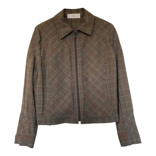 Checked jacket