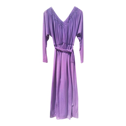 Long lilac dress