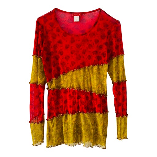 Top en mesh