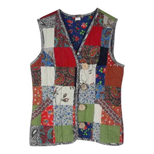 Patchwork vest