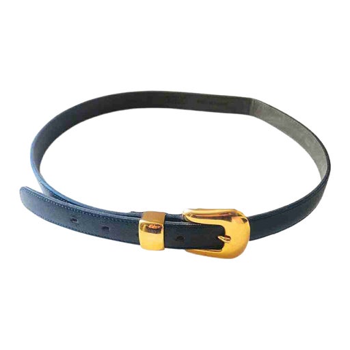 Leather belt