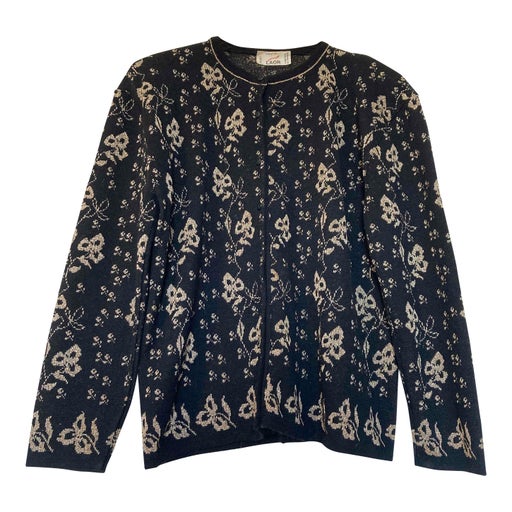 Patterned cardigan