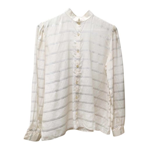 Blouse rayures lurex