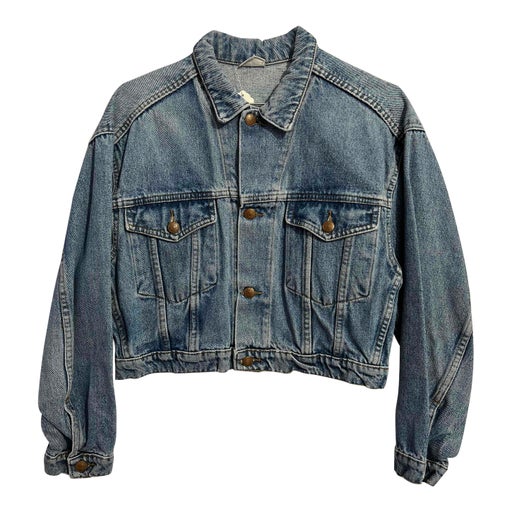 Veste en jean courte