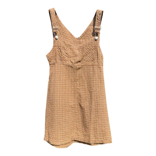Robe salopette en coton
