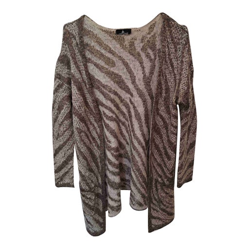 Cardigan motif zèbre
