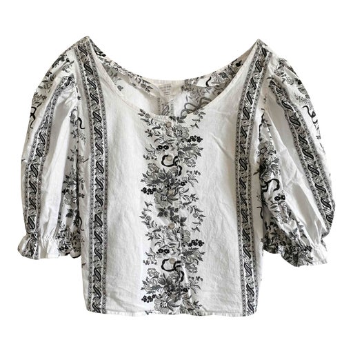 Blouse provençale en coton