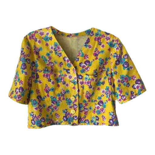 Top manches courtes en coton