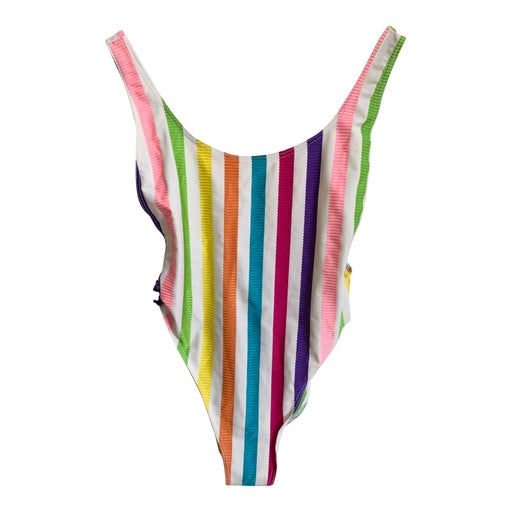 Maillot de bain à rayures