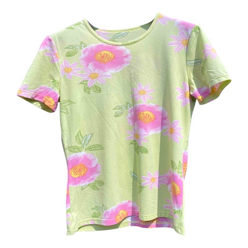 T-shirt à fleurs
