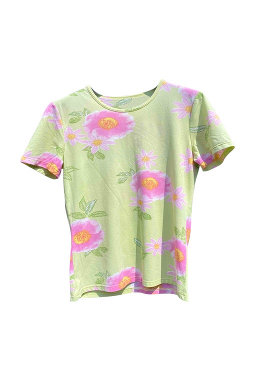 T-shirt à fleurs