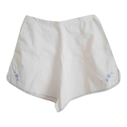 Embroidered shorts