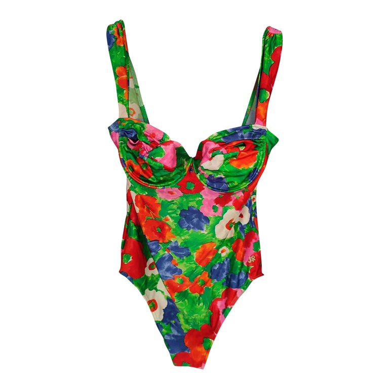 Maillot de bain à fleurs