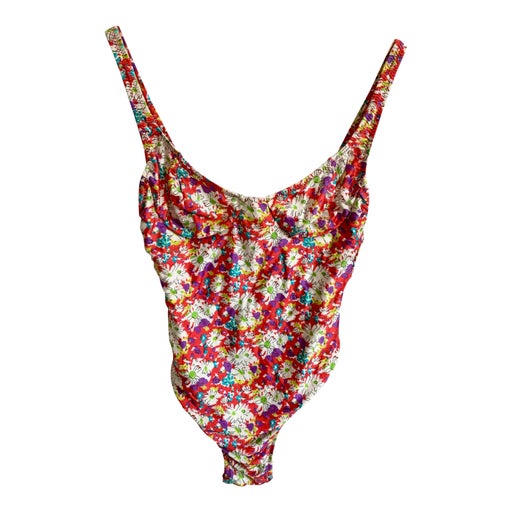 Maillot de bain à fleurs