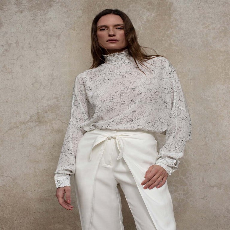 Blouse en soie F te Imp riale pour femme Imparfaite