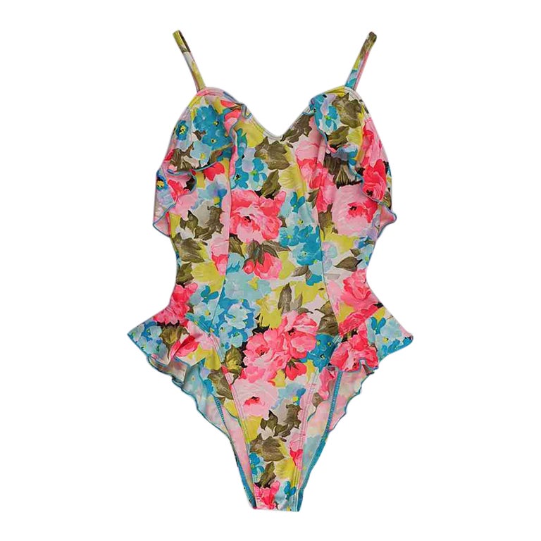 Maillot de bain à fleurs