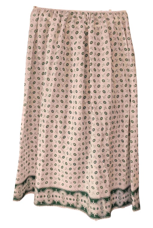 Provencal cotton skirt