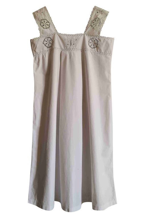Linen embroidered babydoll