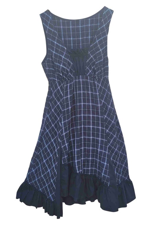 Checked dress