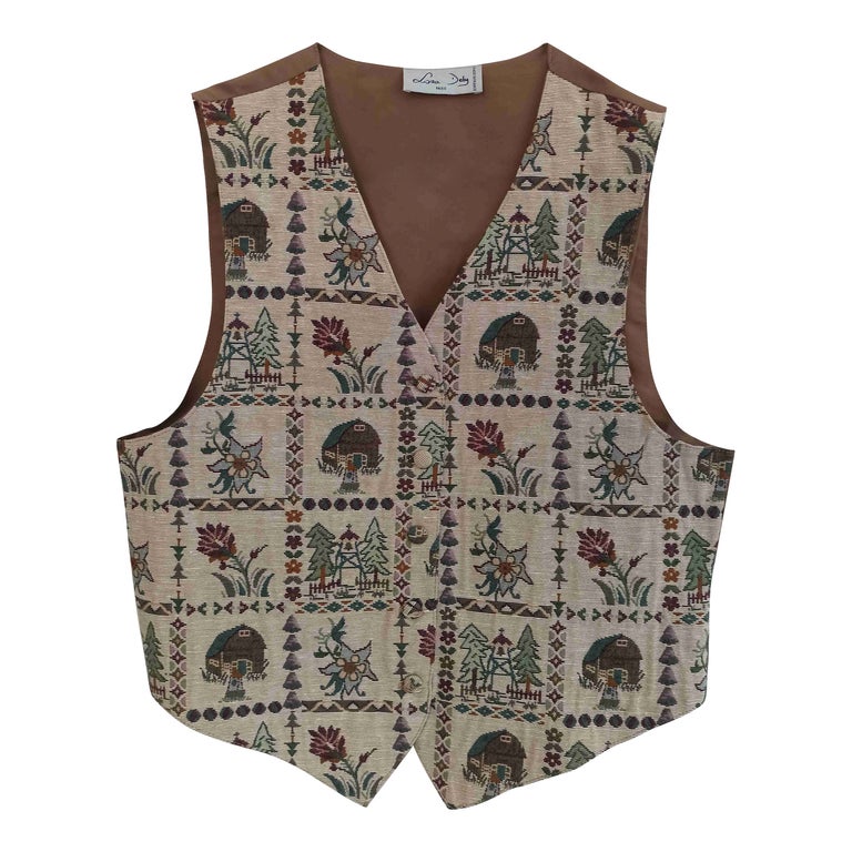 Gilet sans sales manche vintage femme