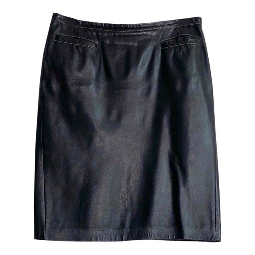 Jupe en cuir Gianfranco Ferre