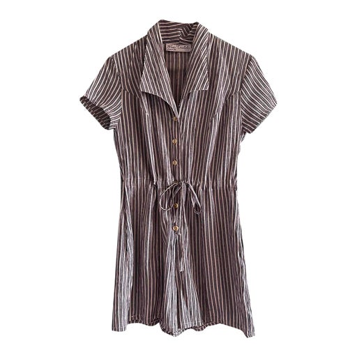 Combi short à rayures