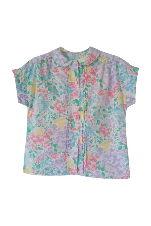 Chemise à fleurs