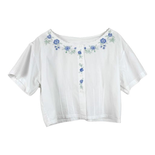 Embroidered top