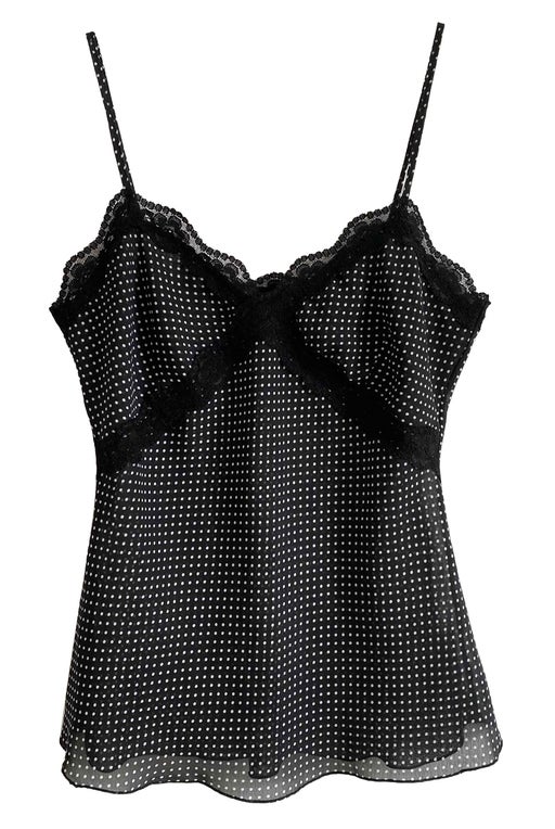 Polka dot camisole