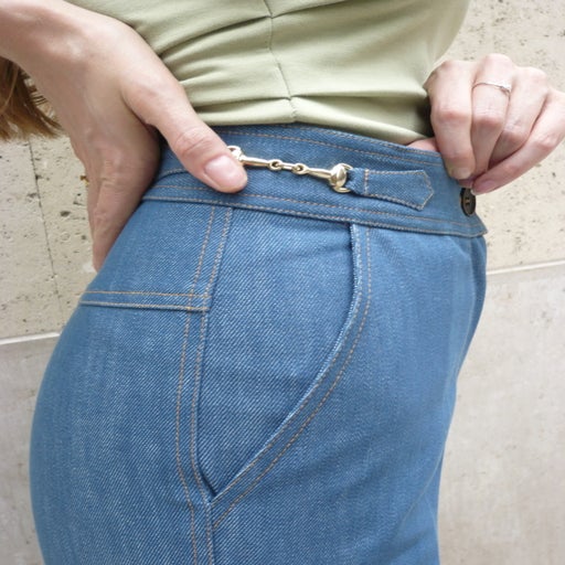 Nathalie Dumeix flared jeans