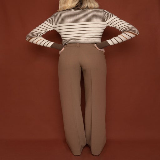 Pantalon flare Nathalie Dumeix