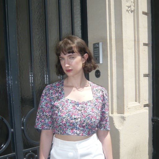 Crop top Nathalie Dumeix