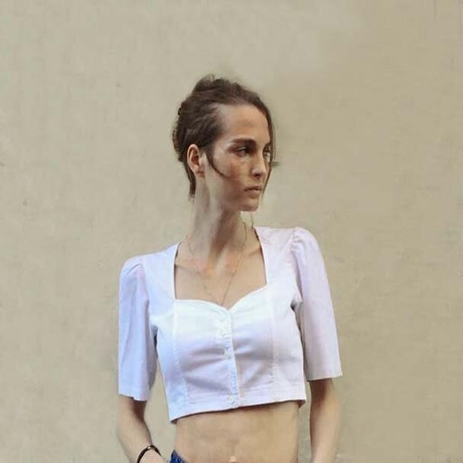 Crop top Nathalie Dumeix