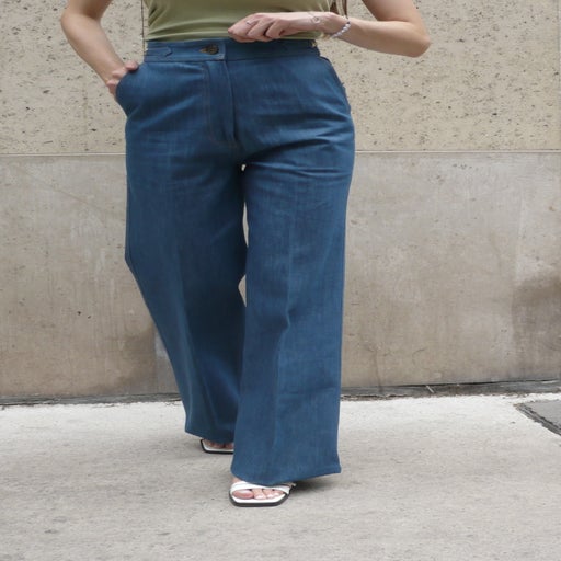 Nathalie Dumeix flared jeans