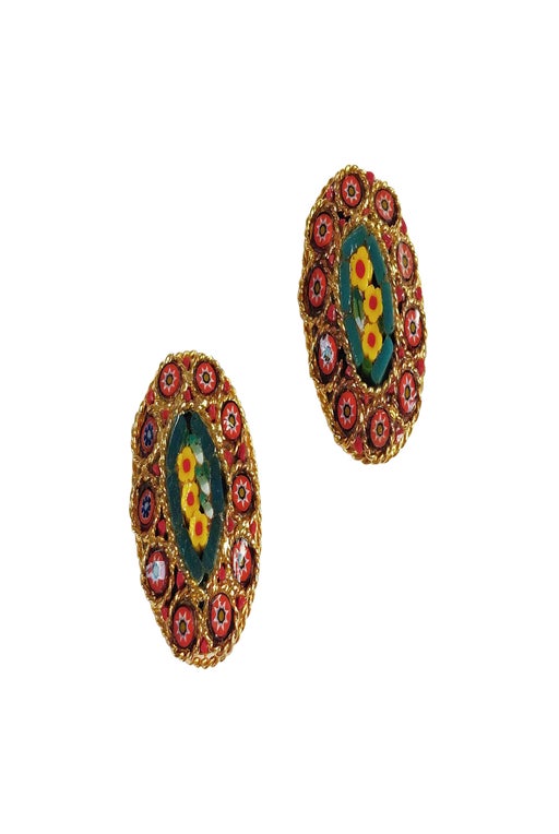 Mosaic earrings