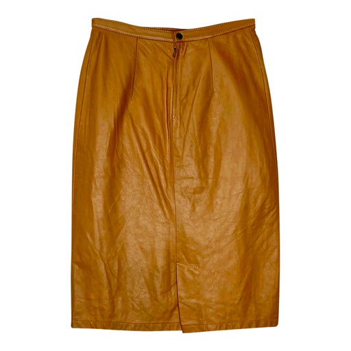 Jupe en cuir