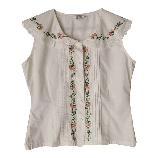 Embroidered top