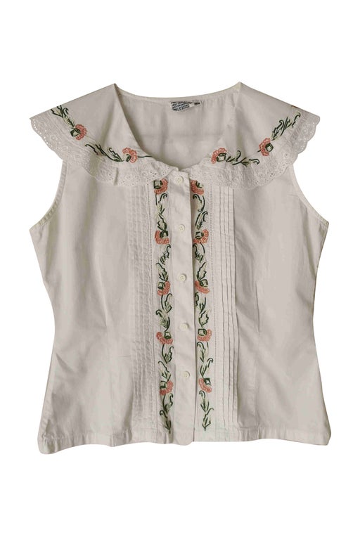 Embroidered top