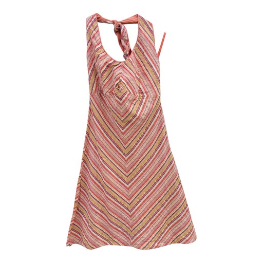 Robe dos nu en coton