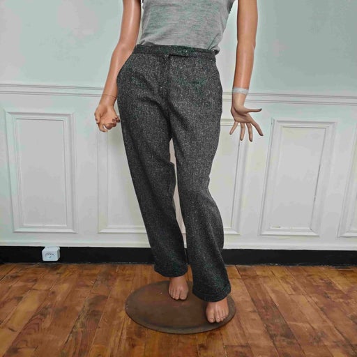 Womens wool hotsell tweed pants